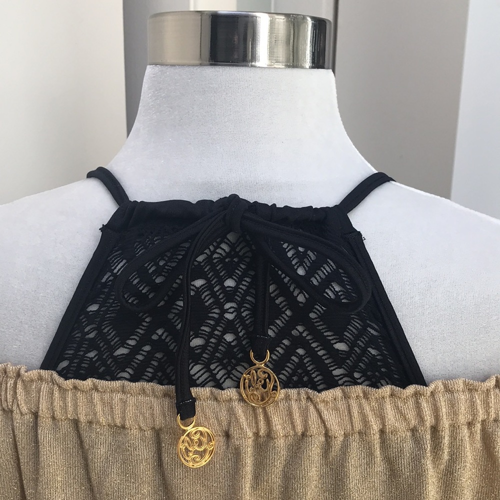 Luli Fama Gold Rush Cosita Buena Dress - Picture 11 of 13